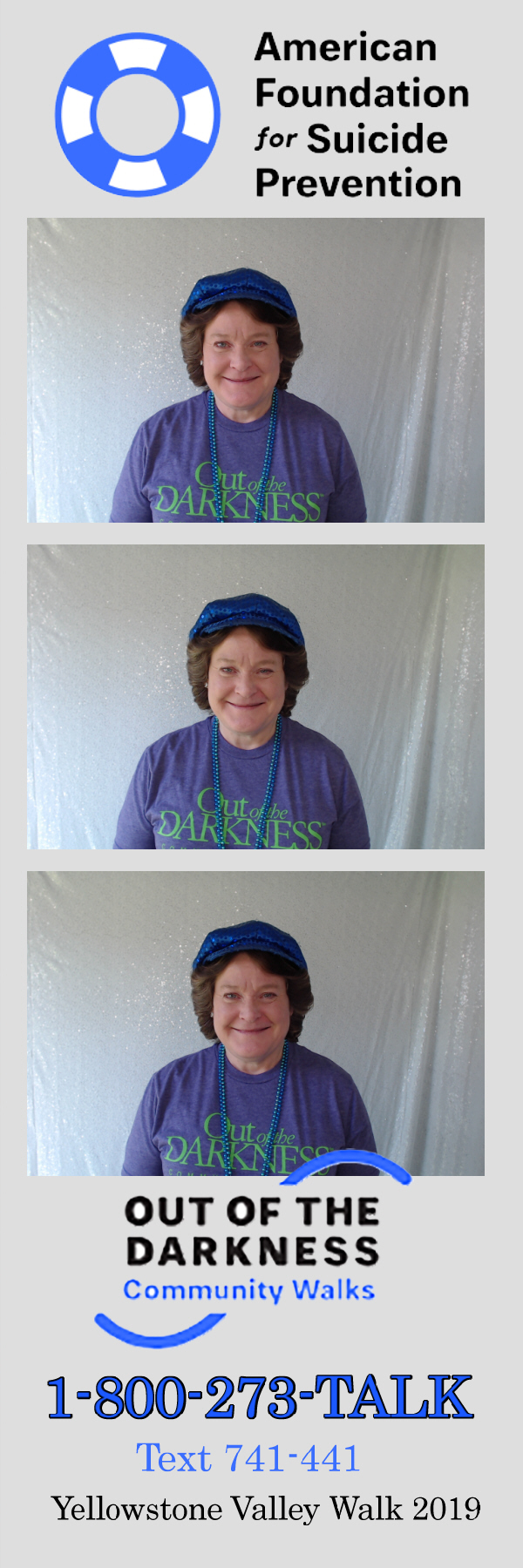 Out of the Darkness Walk 2019 | View more photos from the event at gallery.photoboothbillings.com/u/PhotoBoothBillings/Out-of-the-Darkness-Walk-2019